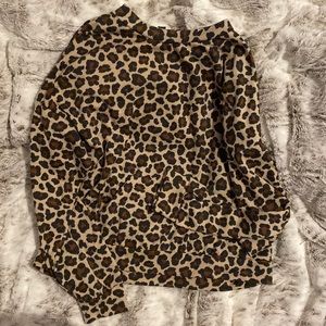 Cheetah Print Tee/Crew